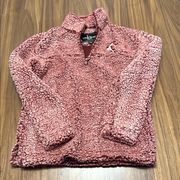 Pink Sherpa Fleece Pullover - Picture 1 of 3